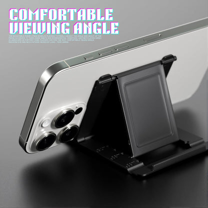 4 in 1 Mobile Game Combo Pack, One Handed Gaming Keyboard, Mouse, Converter & Adjustable Phone Stand, Half Keyboard for Mobile Phone Gaming, Fast Charging, No Latency